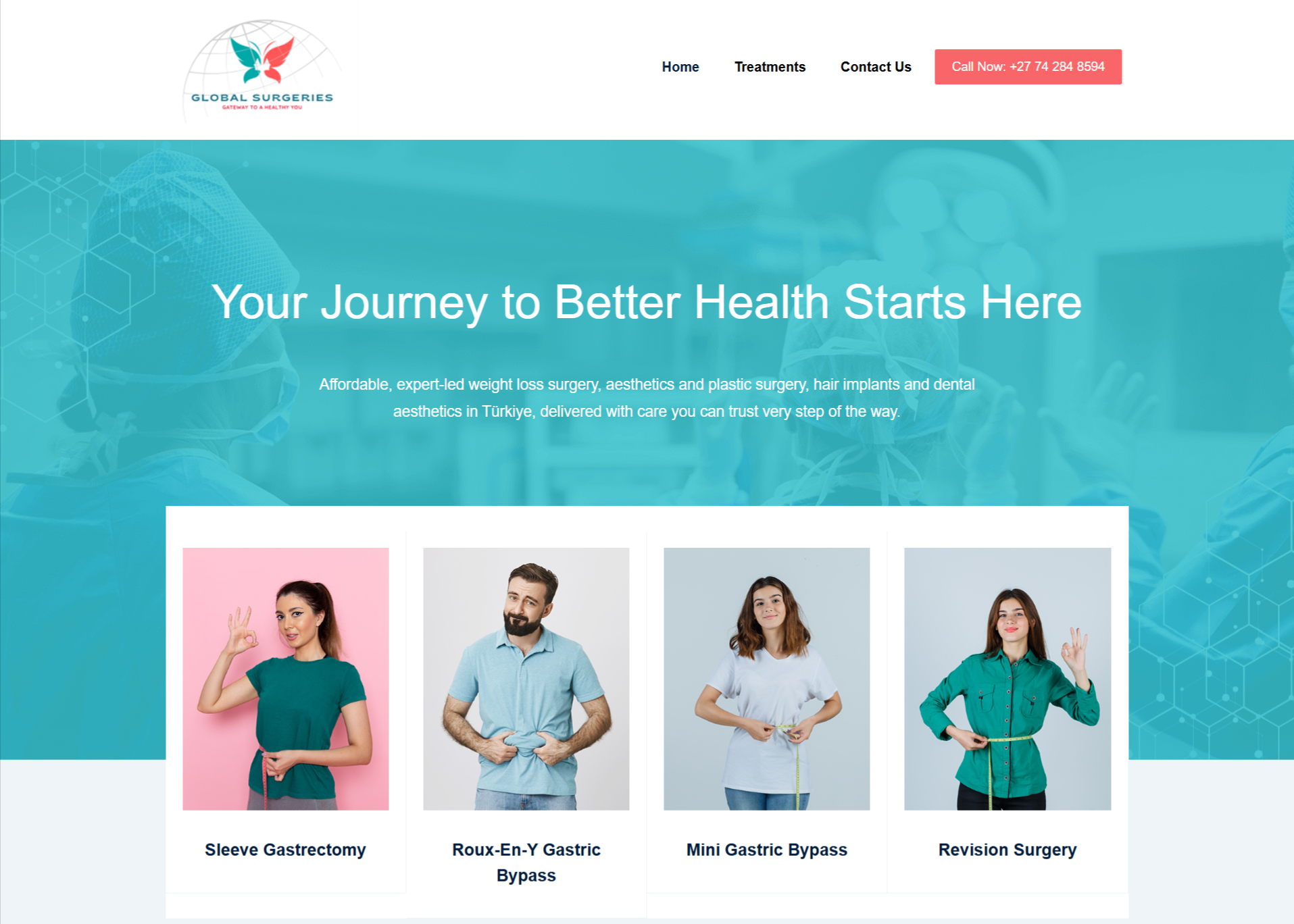 Global Surgeries website thumbnail